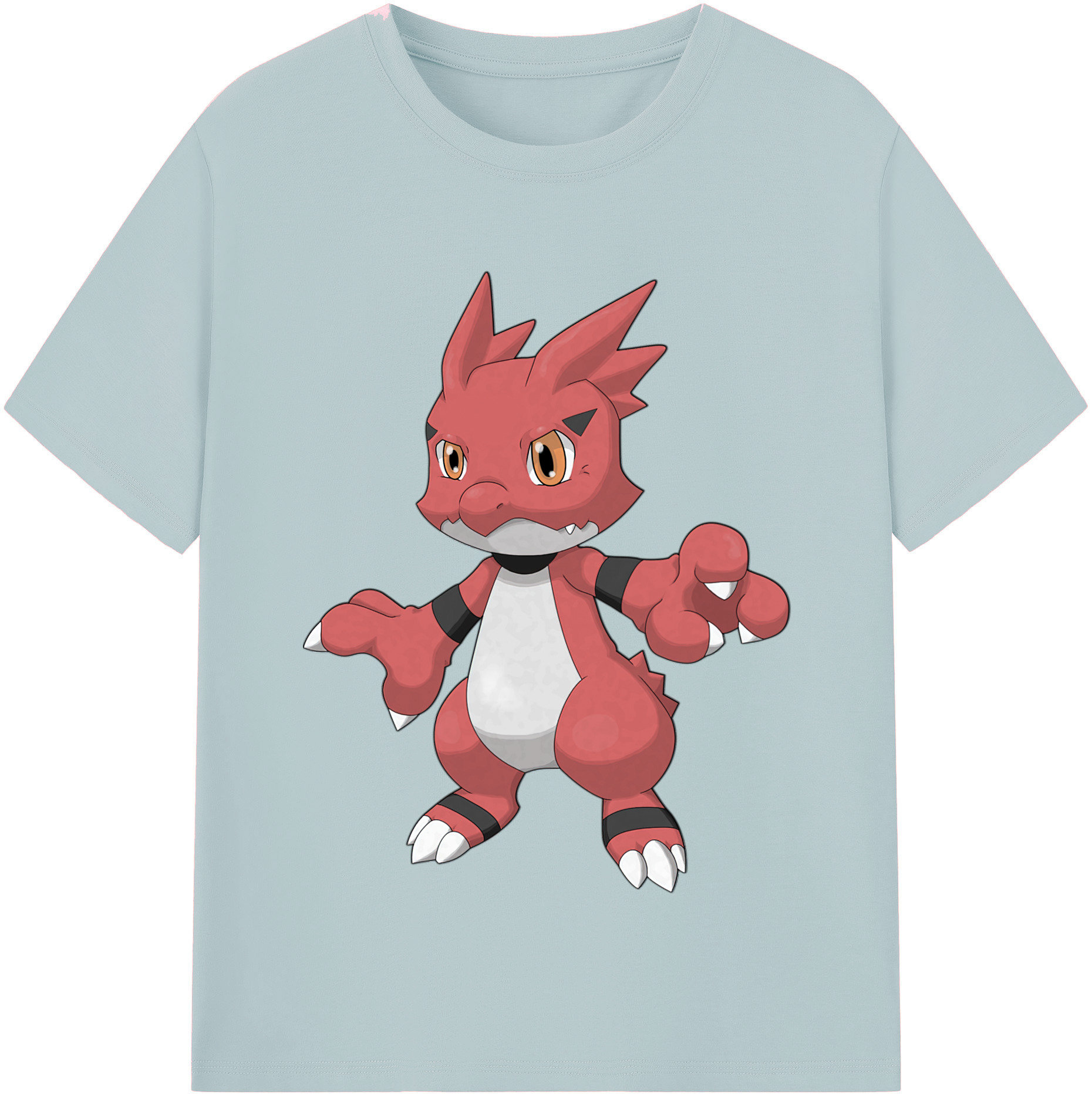 （画像用） Digimon デジタルモンスター/デジモン 綿100％半袖Tシャツ（フロントプリント）